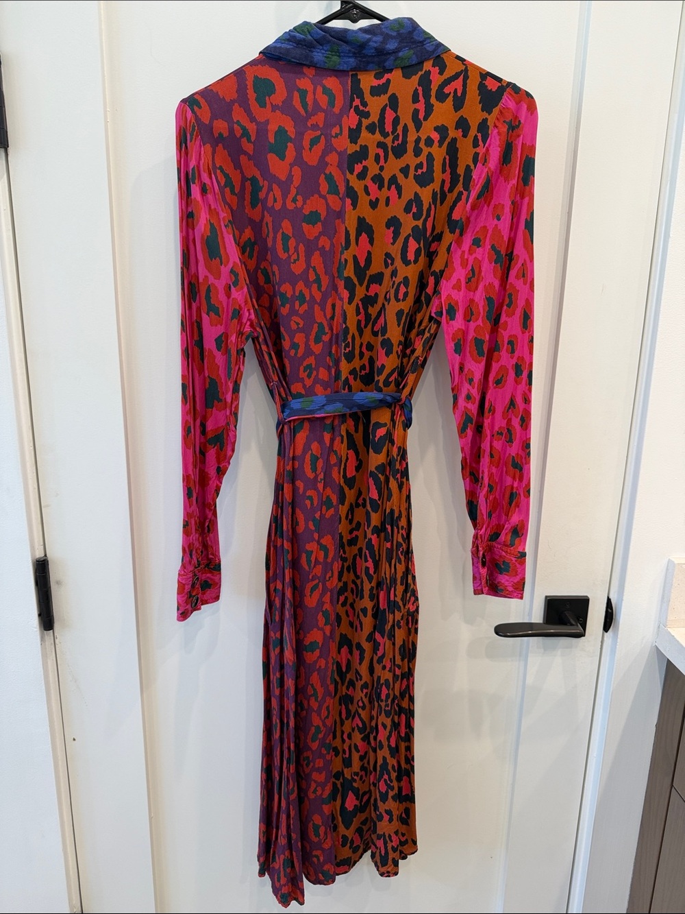 Farm Rio Leopard Shirt Dress - Picture 2 of 4
